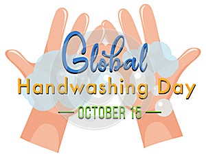 Global Handwashing Day Banner Design