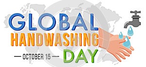 Global Handwashing Day Banner Design