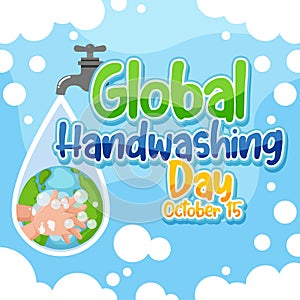 Global Handwashing Day banner design
