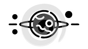 Global Intelligence, Brain Planet Network Vector, vector design Generative AI