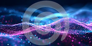 Global Internet Communication and Cloud-Based Services: A Digital Data Stream Background. Concept