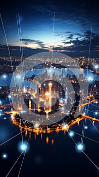 Global internet fuels smart cities, enhancing advanced communication networks worldwide