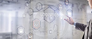 Global Logistics Business Cargo Air Rail transportation and maritime shipping