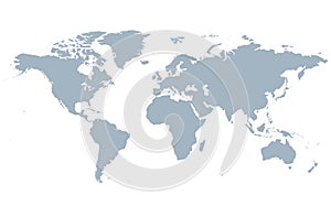 Global map background. Vector illustration. World map. Global map design