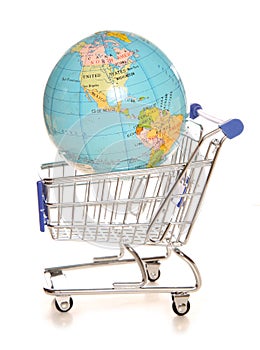 Global market shopping trolley