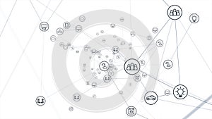 Technology iot concept