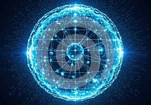 Global network connected sphere