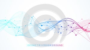 Global network connection banner design template. Header social network communication in the global business concept