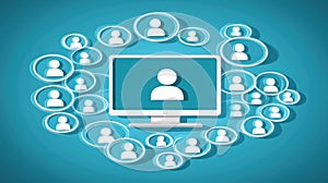 Global Network Connection: Digital Community and Online Interactions