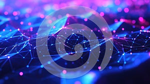 Global network connection generating digital data flow