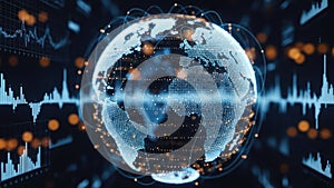 Global Network Connectivity and Data Visualization with Digital Earth