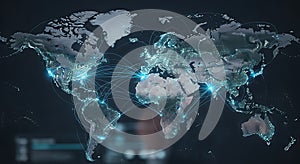 Global Network Connectivity Map