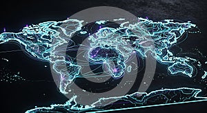 Global Network Connectivity Map