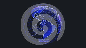 Global network network connection the world abstract 3D rendering satellites starlink. satellites create oneweb or