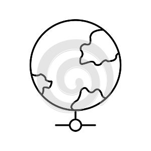 Global network Vector icon which can easily modify or edit