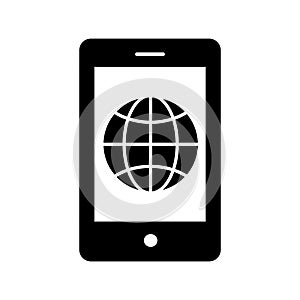 Global networking Vector icon which can easily modify or edit
