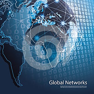 Global Networks - EPS10 Vector for Your Business
