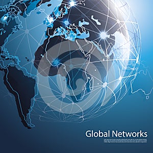 Global Networks -Vector Illustration for Your Business