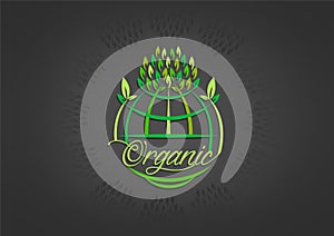 global organic symbol design