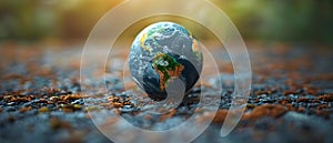 Global Policy Harmony: Shaping the Climate\'s Future. Concept Climate Change, Global Cooperation,