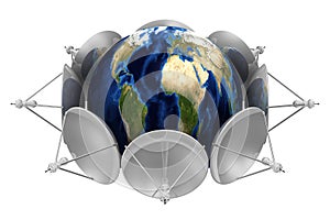 Global satellite communications
