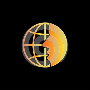 Global Speak logo Design vector