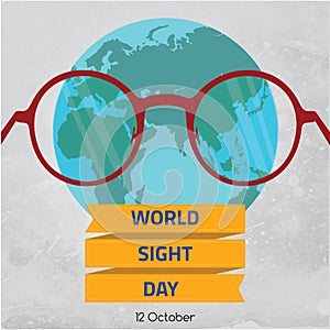 World Sight Day, October.