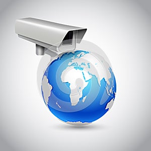 Global surveillance concept