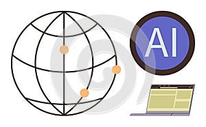 Global Technology Network with Artificial Intelligence and Digital Connectivity