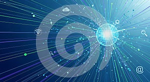 Global Technology Network and Data Flow