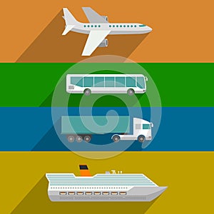 Global Transportation Icons