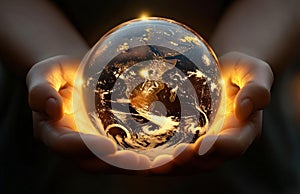 Global Unity and Hope in Human Hands