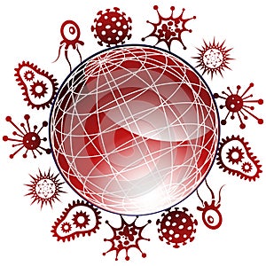 Global Viruses 3D