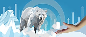 Global Warming and Caring for the Earth and Environmental Development and Contributions to Save the White Bear in the World
