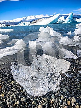 global warming causing ice to melt