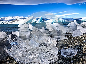 global warming causing ice to melt