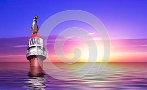 Global warming concept