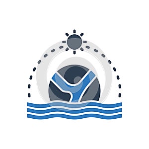 Global Warming Icon - Ozone Layer Icon