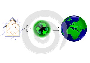 Global Warming Illustration