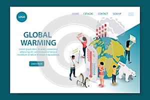 Global Warming Landing Page