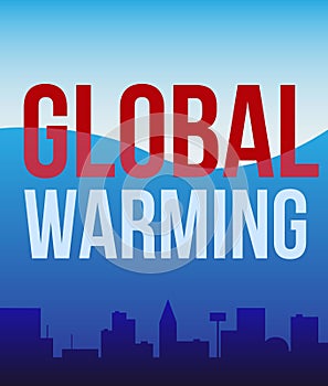 Global warming poster