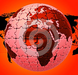 Global Warming Shows Globalise Globalization And World