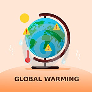 Global Warming Vector Illustration