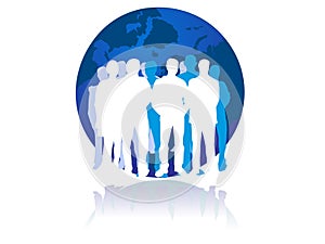 Global web community users