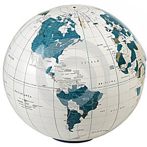 Global world map