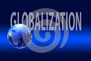 Globalization Concept With Globe