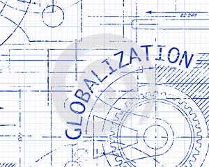 Globalization Graph Paper Machine