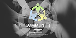 Globalized Community Unity Connection Network Concept