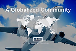 A Globalized Community Worldwide Connection Network Concept