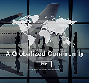 A Globalized Community Worldwide Connection Network Concept